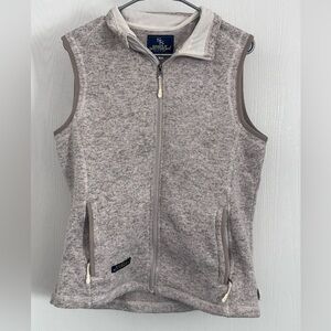 Simply Southern| Heathered Gray Fleece Vest | Size Medium